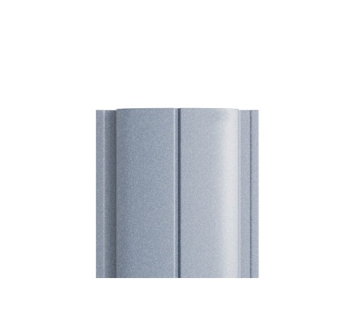 Штакетник металлический С-образный-Т-0.5, 19х126, Края завальцованные, PURMAN Galmei