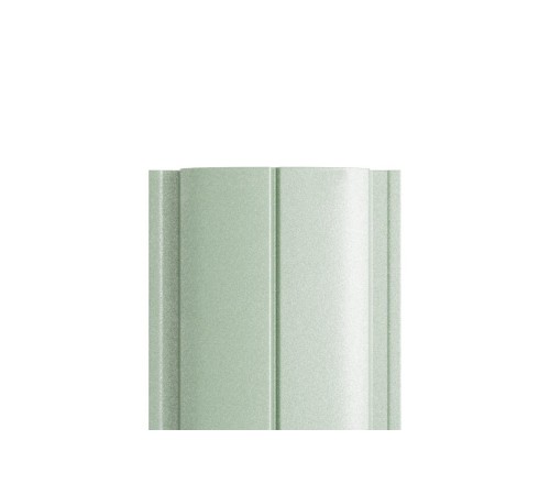 Штакетник металлический С-образный-Т-0.5, 19х126, Края завальцованные, PURMAN Tourmalin