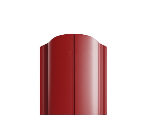 Штакетник металлический С-образный-0.45, 19х126, Края завальцованные, Полиэстер RAL3011