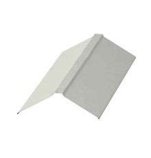 Планка конька плоского 120х120х2000-0,5 Norman RAL9002