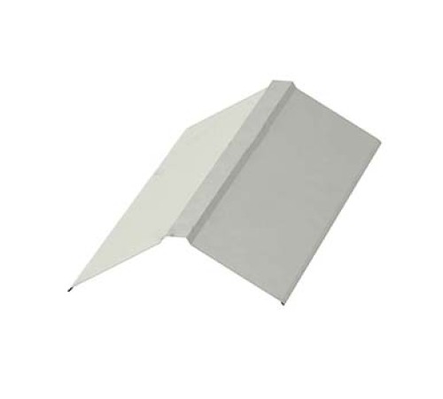 Планка конька плоского 120х120х2000-0,5 Norman RAL9002