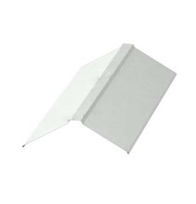 Планка конька плоского 120х120х2000-0,5 Norman RAL9003