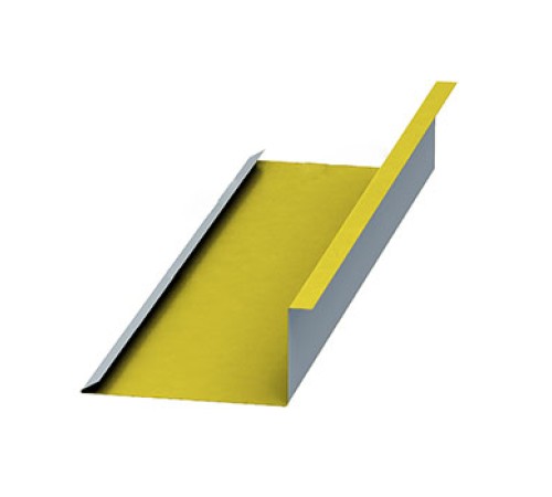 Планка примыкания нижняя 250х122х2000-0,5 Norman RAL1018