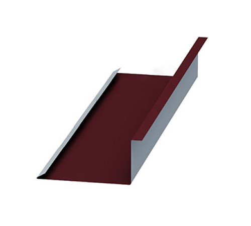 Планка примыкания нижняя 250х122х2000-0,5 Norman RAL3005