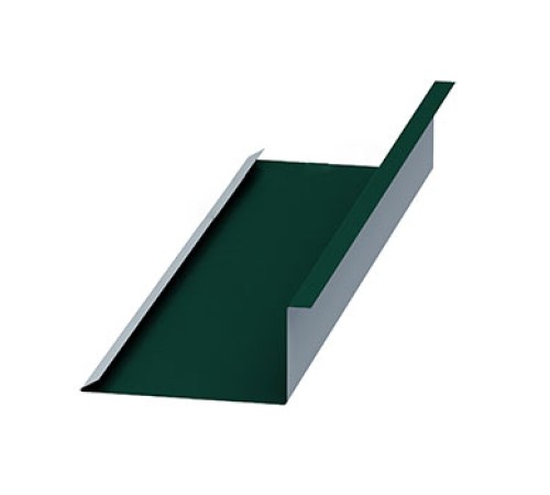 Планка примыкания нижняя 250х122х2000-0,5 Norman RAL6005