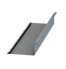 Планка примыкания нижняя 250х122х2000-0,5 Norman RAL7004