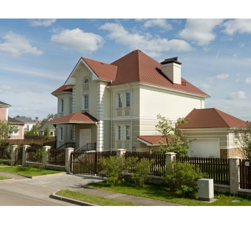 Купить мягкую черепицу "Тема" зеленая, 3 м2 