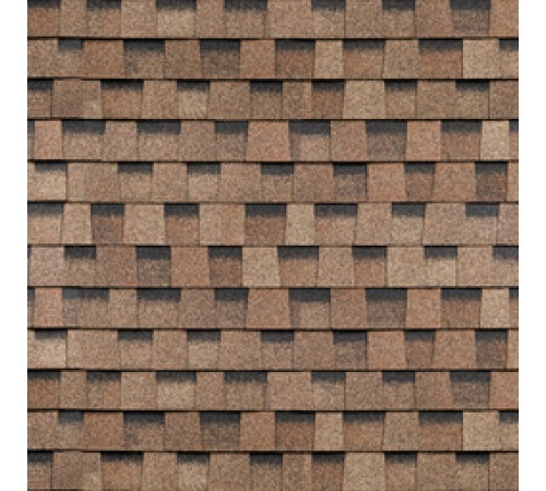 Купить ТЕХНОНИКОЛЬ SHINGLAS многослойную черепицу, Ранчо, Бронзовый 