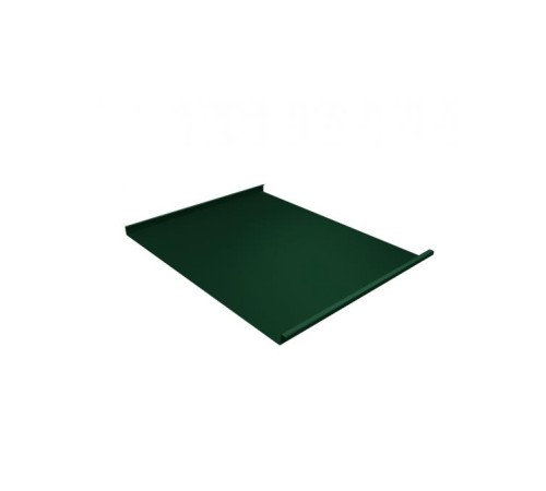 Купить фальц двойной стоячий 0,45 Drap с пленкой на замках RAL 6005 зеленый мох 