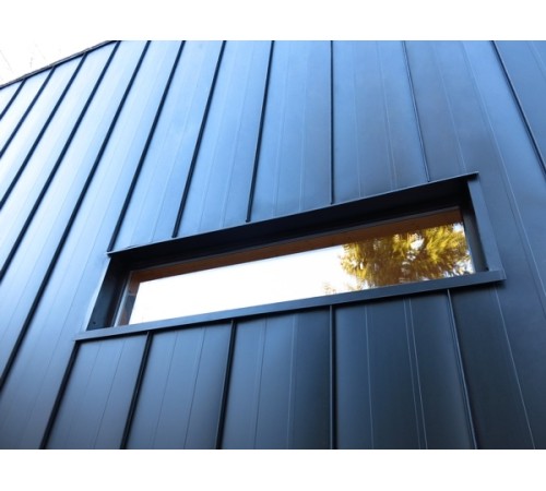 Купить кликфальц 0,5 Satin с пленкой на замках RAL 6005 зеленый мох 