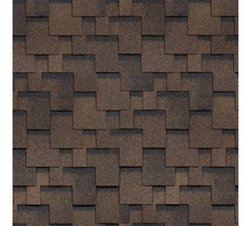 Купить ТЕХНОНИКОЛЬ гибкую черепицу, Финская, Аккорд Коричневый 