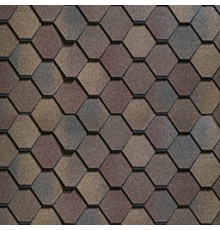 ТЕХНОНИКОЛЬ SHINGLAS многослойная черепица, Вестерн, Прерия