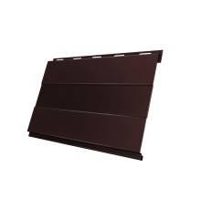 Вертикаль 0,2 prof 0,5 Velur20 с пленкой RAL8017 шоколад