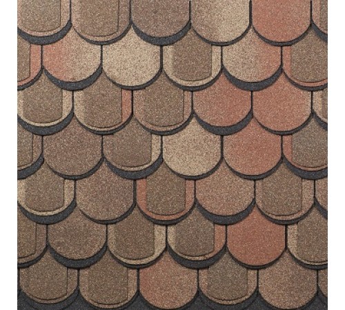Купить ТЕХНОНИКОЛЬ SHINGLAS многослойную черепицу, Атлантика, Тенерифе 