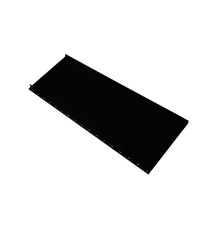 Кликфальц mini 0,5 Стальной бархат с пленкой на замках RAL 9005 черный