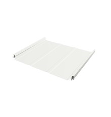 Кликфальц Pro Line 0,45 PE с пленкой на замках RAL 9003 сигнаьлный белый