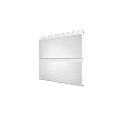 Купить экобрус 0,345 гофрированный 0,45 PE RAL9003 сигнальный белый 