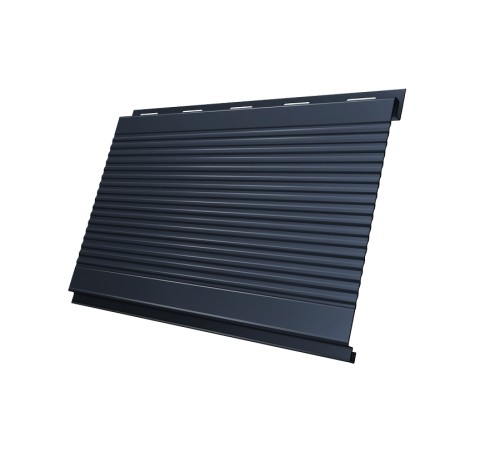 Купить вертикаль 0,2 gofr 0,45 PE с пленкой RAL7024 мокрый асфальт 