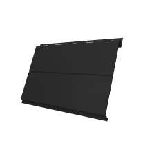 Вертикаль 0,2 line 0,5 Velur20 с пленкой RAL9005 черный