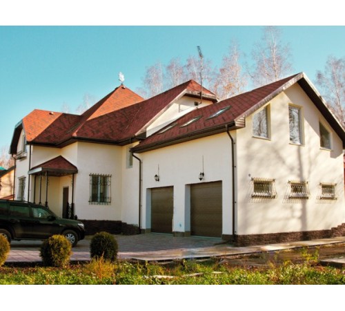 Купить ТЕХНОНИКОЛЬ гибкую черепицу, Финская, Соната Красный 