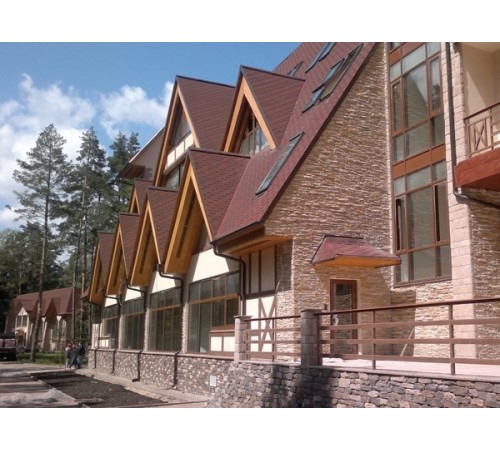 Купить ТЕХНОНИКОЛЬ гибкую черепицу, Самба, Рубин 