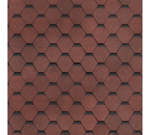 Купить ТЕХНОНИКОЛЬ гибкую черепицу, Самба, Рубин 