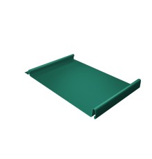 Кликфальц 0,45 PE с пленкой на замках RAL 5021