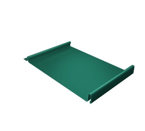 Купить кликфальц 0,45 PE с пленкой на замках RAL 5021 