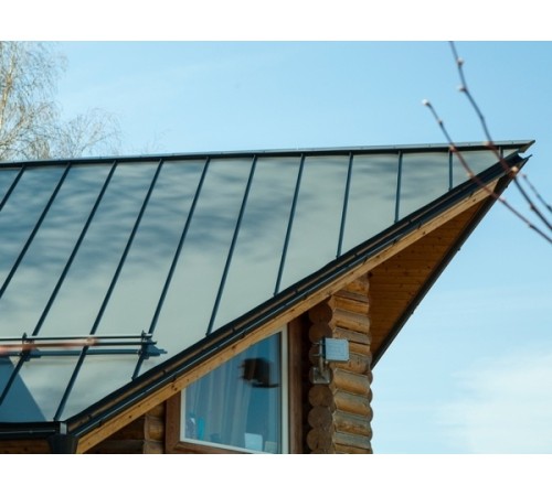 Купить кликфальц Line 0,45 PE с пленкой на замках RAL 9003 сигнальный белый 