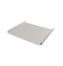 Кликфальц Pro Gofr 0,5 GreenСoat Pural Matt с пленкой на замках RR 21 светло-серый (RAL 7040 серое окно)