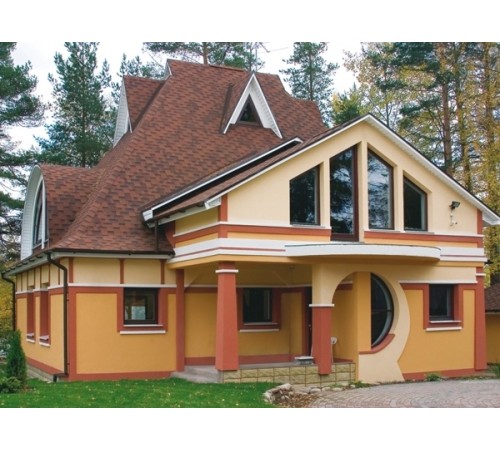 Купить ТЕХНОНИКОЛЬ гибкую черепицу, Фокстрот, Рябина 