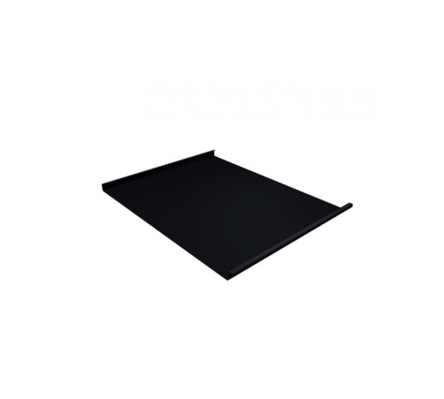 Купить фальц двойной стоячий 0,45 Drap с пленкой на замках RAL 9005 черный 