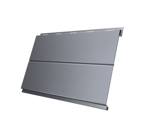 Купить вертикаль 0,2 line 0,45 PE с пленкой RAL9006 бело-алюминиевый 