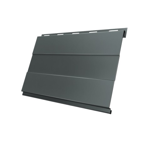 Купить вертикаль 0,2 prof 0,45 PE с пленкой RAL7005 мышино-серый 