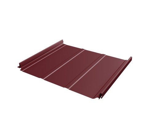 Купить кликфальц Pro Line 0,45 Drap с пленкой на замках RAL 3005 красное вино 