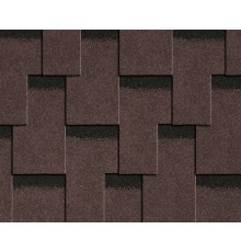 Мягкая черепица "Кларо", коричн., 3м2