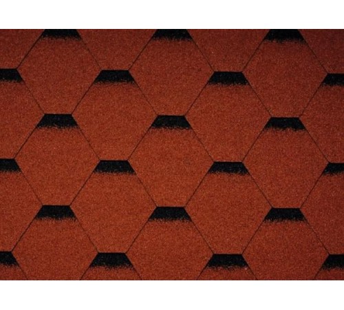 Купить мягкую черепицу "Тема" красный, 3м2 