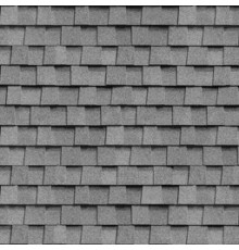 ТЕХНОНИКОЛЬ SHINGLAS многослойная черепица, Ранчо, Серый