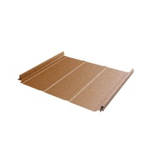 Кликфальц Pro Line 0,5 Quarzit с пленкой на замках Cuprum Steel