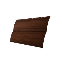 Блок-хаус classic 0,45 Print Twincolor Choco гофрированный