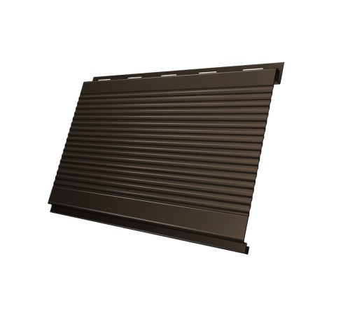 Купить вертикаль 0,2 gofr 0,5 Quarzit с пленкой RR32 темно-коричневый 