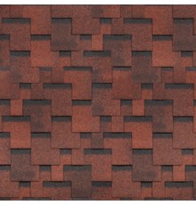 ТЕХНОНИКОЛЬ Гибкая черепица, Финская, Аккорд Красный