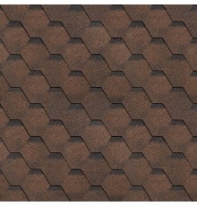 ТЕХНОНИКОЛЬ Гибкая черепица, Финская, Соната Коричневый