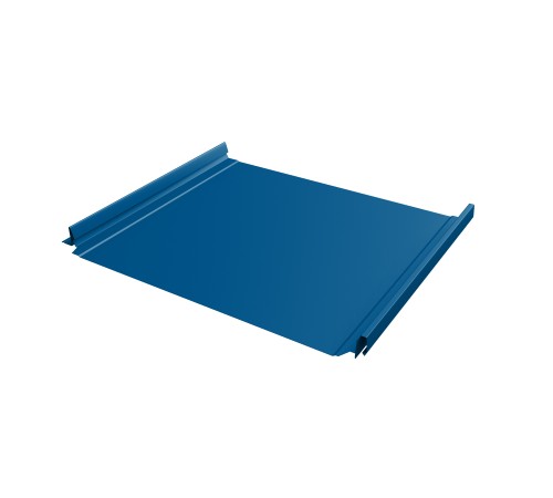 Купить кликфальц Pro 0,5 Satin с пленкой на замках RAL 5005 сигнальный синий 