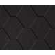 Купить мягкую черепицу "Натур" граф-черный, 3м2 