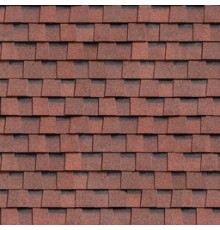 ТЕХНОНИКОЛЬ SHINGLAS многослойная черепица, Ранчо, Красный