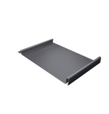 Кликфальц 0,45 PE с пленкой на замках RAL 7004 сигнальный серый