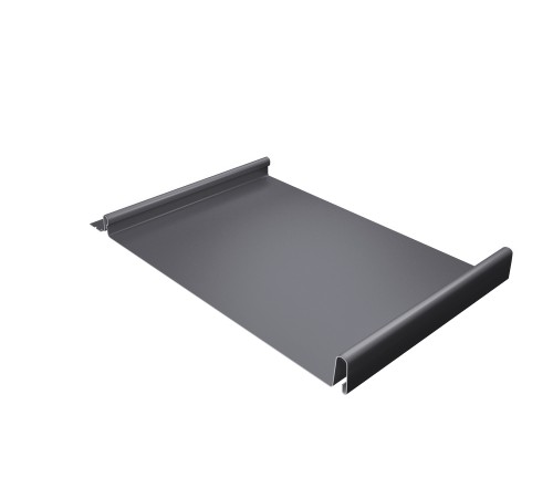 Купить кликфальц 0,7 PE с пленкой на замках RAL 7004 сигнальный серый 