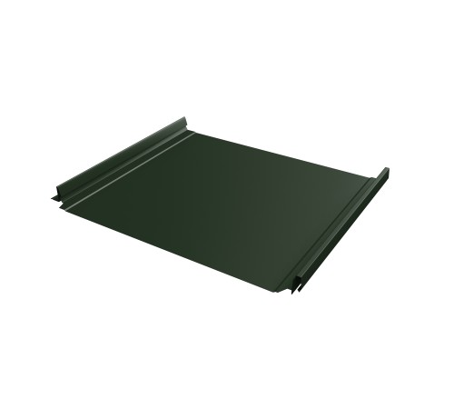 Купить кликфальц Pro 0,5 GreenСoat Pural Matt с пленкой на замках RR 11 темно-зеленый (RAL 6020 хромовая зелень) 