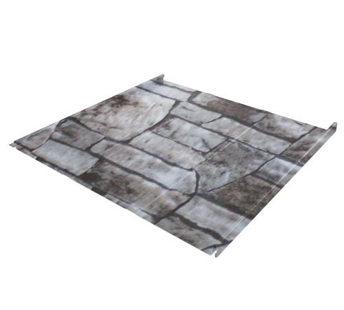 Купить фальц двойной стоячий Line 0,45 Print Twincolor с пленкой на замках Fine Stone 